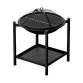 Dwell Home Tucker 2-in-1 Fire Pit BBQ Grill