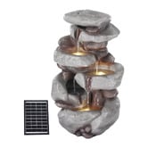 Dwell Home Sylvie Solar Fountain with LED