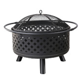 Dwell Home Dutton Fire Pit BBQ Grill