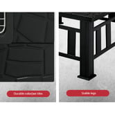 Dwell Home Tripp 2-in-1 Fire Pit Grill Table