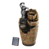 Dwell Home 80cm Xyline Solar Fountain with LED
