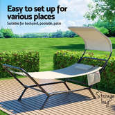 Dwell Home Mauro Hammock Bed with Stand