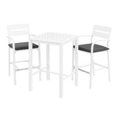 Dwell Home 2 Seater Baran Outdoor Bar Table Set