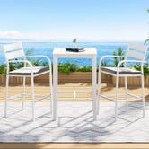 Dwell Home 2 Seater Baran Outdoor Bar Table Set