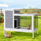 Dwell Home Conley Chicken Coop &amp; Rabbit Hutch