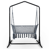 Dwell Home 2 Seater Navid Hammock Chair with Stand