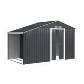 Dwell Home Dana Galvanised Steel Storage Shed