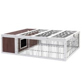 Dwell Home Dahlia Chicken Coop &amp; Rabbit Hutch