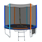 Dwell Home 8ft Roan Trampoline with Safety Net &amp; Ladder