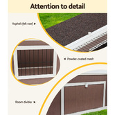 Dwell Home Dahlia Chicken Coop &amp; Rabbit Hutch