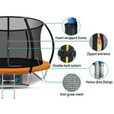 Dwell Home Ritcher Trampoline with Safety Net &amp; Ladder