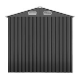 Dwell Home Cael Galvanised Steel Storage Shed