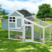 Dwell Home Audrey Chicken Coop &amp; Rabbit Hutch