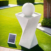 Dwell Home 85cm Kaira Solar Fountain with LED