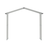 Dwell Home Raziel Galvanised Steel Storage Shed Extension