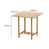 Dwell Home 4 Seater Easton Outdoor Bar Table Set