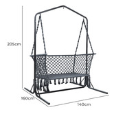 Dwell Home 2 Seater Navid Hammock Chair with Stand