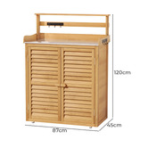 Dwell Home Mazen Outdoor Storage Cabinet