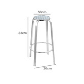 Dwell Home 2 Seater Laine Round Outdoor Bar Table Set