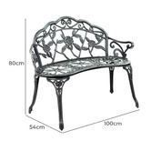 Dwell Home 2 Seater Vesper Outdoor Bench