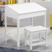Dwell Home Kids&#039; Caleb Study Desk &amp; Stool Set