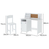 Dwell Home Kids&#039; Noa Study Desk &amp; Chair Set