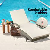 Dwell Home Theo PE Wicker Sun Lounges