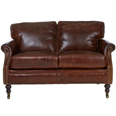 Chartwell Home Hastings 2 Seater Leather Sofa