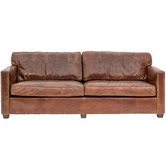 Chartwell Home Peyton 3 Seater Cowhide Leather Sofa