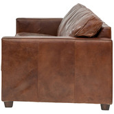 Chartwell Home Peyton 3 Seater Cowhide Leather Sofa