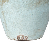 Chartwell Home Distressed Turquoise Albretch Ceramic Vase