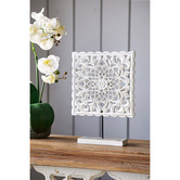 Chartwell Home 2 Piece White Mathis Table Accent Set