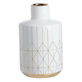Chartwell Home White Quentin Porcelain Vase