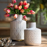 Chartwell Home White Quentin Porcelain Vase
