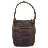 Chartwell Home Tan Astrid Square Leather Door Stop