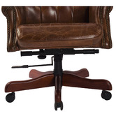 Chartwell Home Chesterfield Leather Office Chair