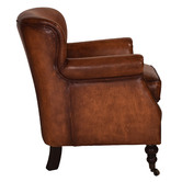 Chartwell Home Tan Heron Leather Armchair