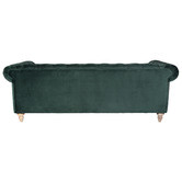 Chartwell Home Victoria Chesterfield 3 Seater Velvet Sofa