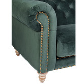 Chartwell Home Victoria Chesterfield 3 Seater Velvet Sofa