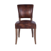 Chartwell Home Levi Waxed Leather Dining Chairs