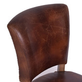 Chartwell Home Levi Waxed Leather Dining Chairs