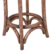 Chartwell Home 65cm Rahami Elm Wood &amp; Rattan Barstool