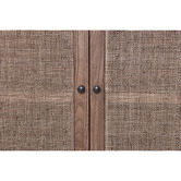 Chartwell Home Elodie Oak Wood &amp; Rattan Sideboard