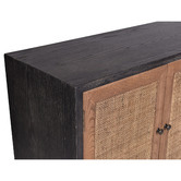 Chartwell Home Elodie Oak Wood &amp; Rattan Sideboard
