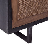 Chartwell Home Elodie Oak Wood &amp; Rattan Sideboard