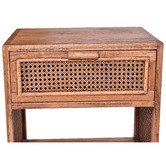 Chartwell Home Plummer Mindi Wood Bedside Table