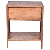 Chartwell Home Plummer Mindi Wood Bedside Table