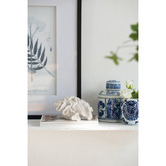 Chartwell Home White Coral Polyresin Ornament
