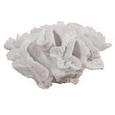 Chartwell Home White Coral Polyresin Ornament