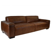 Chartwell Home Stevie 3.5 Seater Leather Sofa
